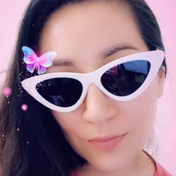 Aesthetic Fashion Sharp Cat Eye Sunglasses - Picture 2 of 3